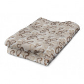 1364 RECORD LINEA 00 SOFT PET BLANKET - изключително меко одеалце на сърчица 100х70см.